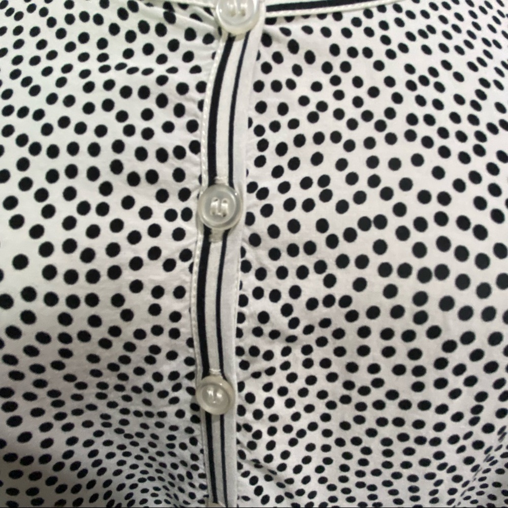 Max studio button front Blouse NWOT - Picture 6 of 8